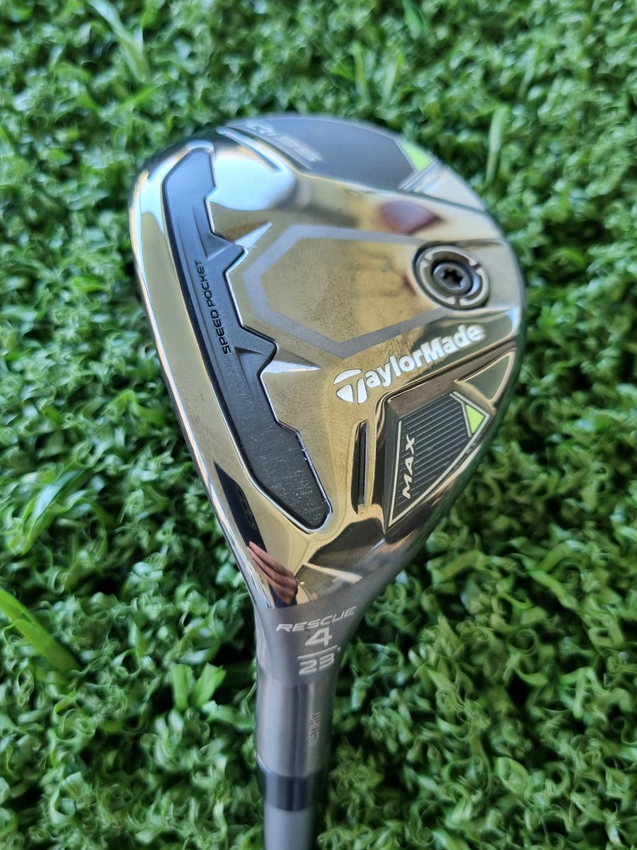 TaylorMade Qi35 Max #4 Hybrid 23° Stiff Left Handed (Ex Demo/USED