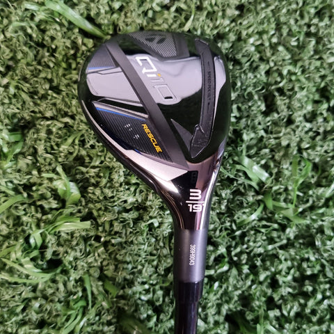TaylorMade Qi10 #3 Hybrid 19.0 Deg Stiff (Ex Demo)