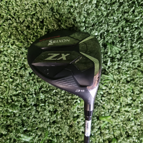 Srixon ZX MKII # 3 Fairway 15 Deg Regular (Ex Demo)