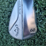 Callaway JAWS Raw Wedge 60/8 Z (USED) Left Callaway