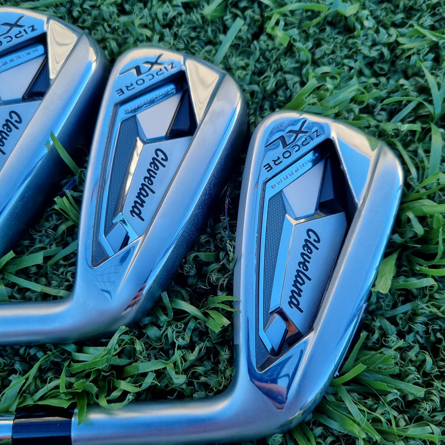 NEW Cleveland ZipCore XL Irons - Steel Stiff Cleveland