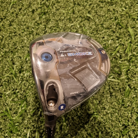 Callaway Paradym AI Smoke Max Driver Left Hand	10.5 Deg Reg (NEW)