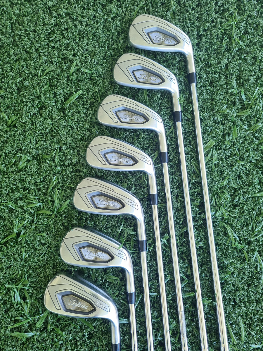 Titleist T400 Iron set (7 Irons) Regular (USED) Titleist