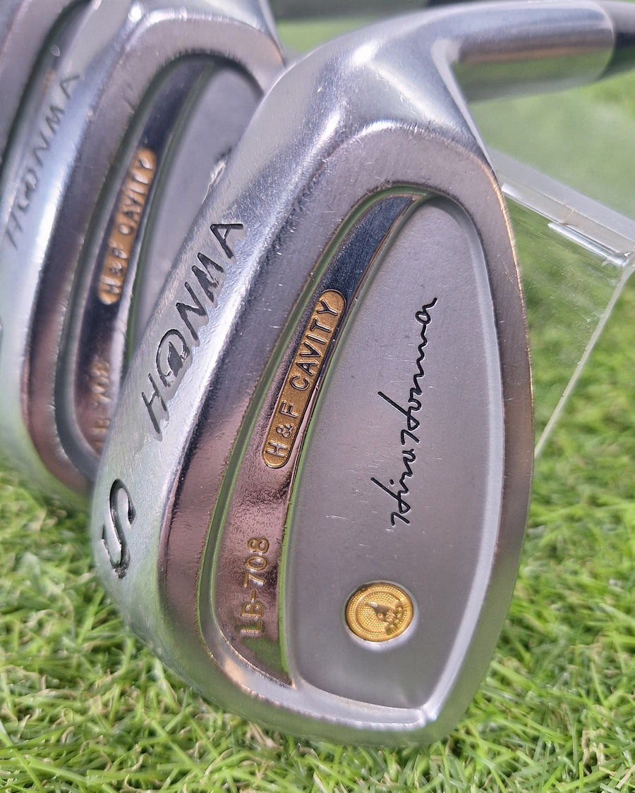 1995 HONMA LB-708 Iron Set 3-10, SW Light Flex (USED)