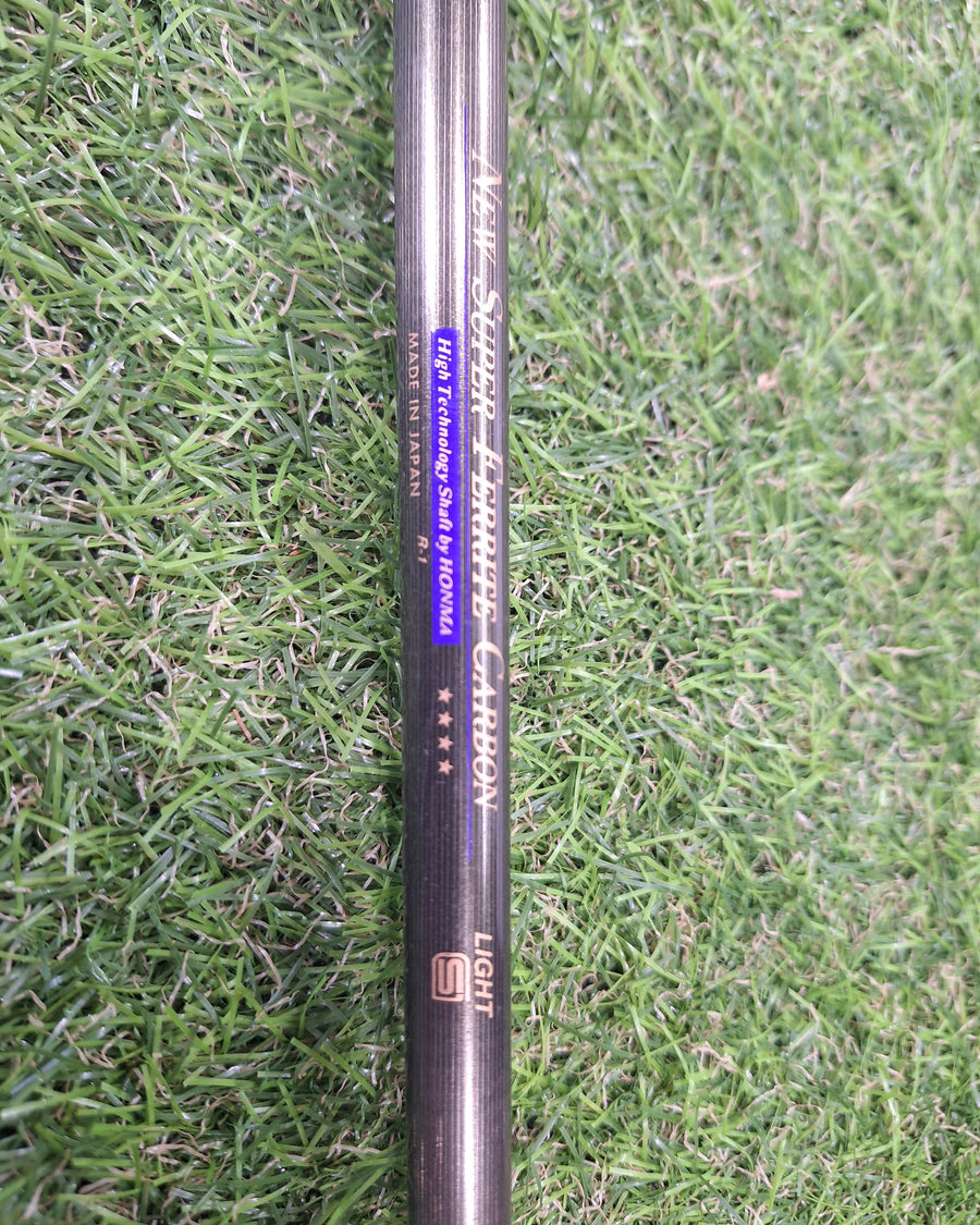 HONMA - LB-708 Irons (1995) - #3-10+SW - 4Star New Super Ferrite Carbon - RH - VERY GOOD HONMA