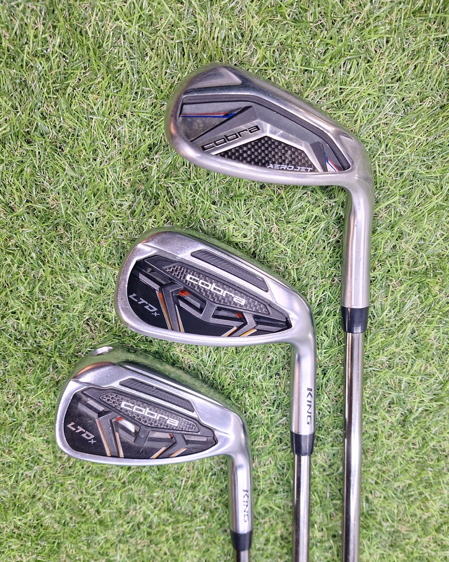 2022 Cobra LTDx Iron Set 5H, 6-PW, GW, SW A Flex (USED)