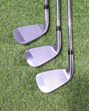 PRGR - iD nabla X Irons - #5-PW - NS PRO 950GH Stiff - RH - VERY GOOD