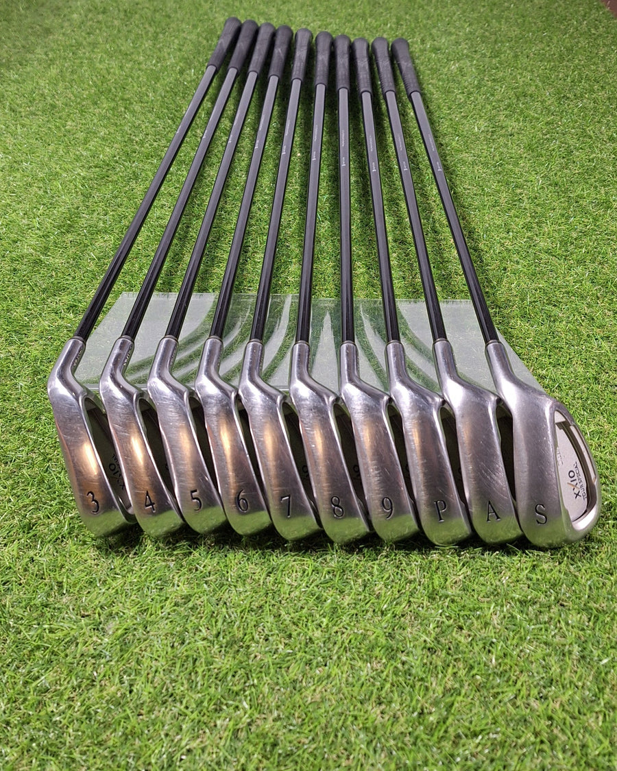 2003 XXIO Tour Special Iron Set 3-PW, AW, SW Stiff (USED)