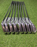 XXIO - XXIO (2002) Irons - #5-PW+AW+SW - MP200 Reg - RH - GOOD