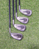 XXIO - XXIO (2002) Irons - #5-PW+AW+SW - MP200 Reg - RH - GOOD