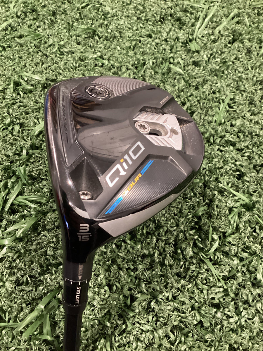 TaylorMade QI10 TOUR #3 Fairway 15.0° – REGULAR (Ex Demo) Left TaylorMade