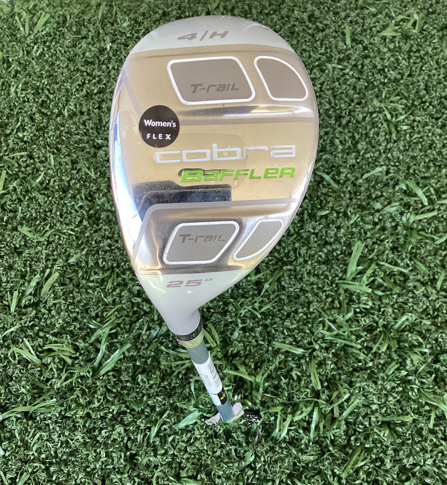 Cobra T-RAIL BAFFLER #4 Hybrid 25° Ladies Left Handed (NEW) Cobra