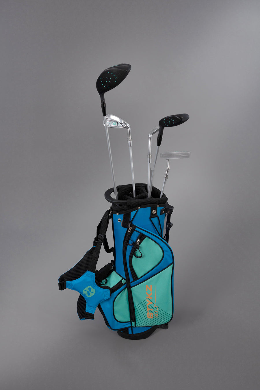STYKZ Junior 5 Club Set – Upgrade Shafts Available, Clubs Grow As Your Junior Grows
