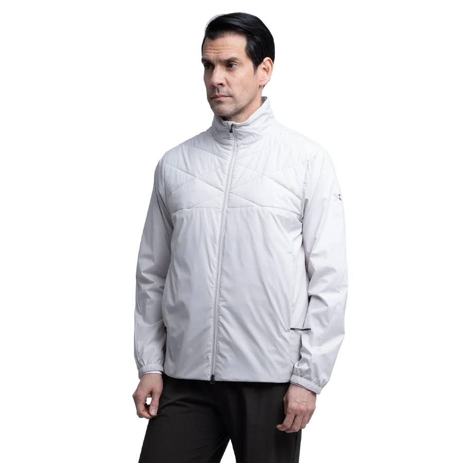 Cross Men's Bandon Hybrid Jacket - Pale Grey