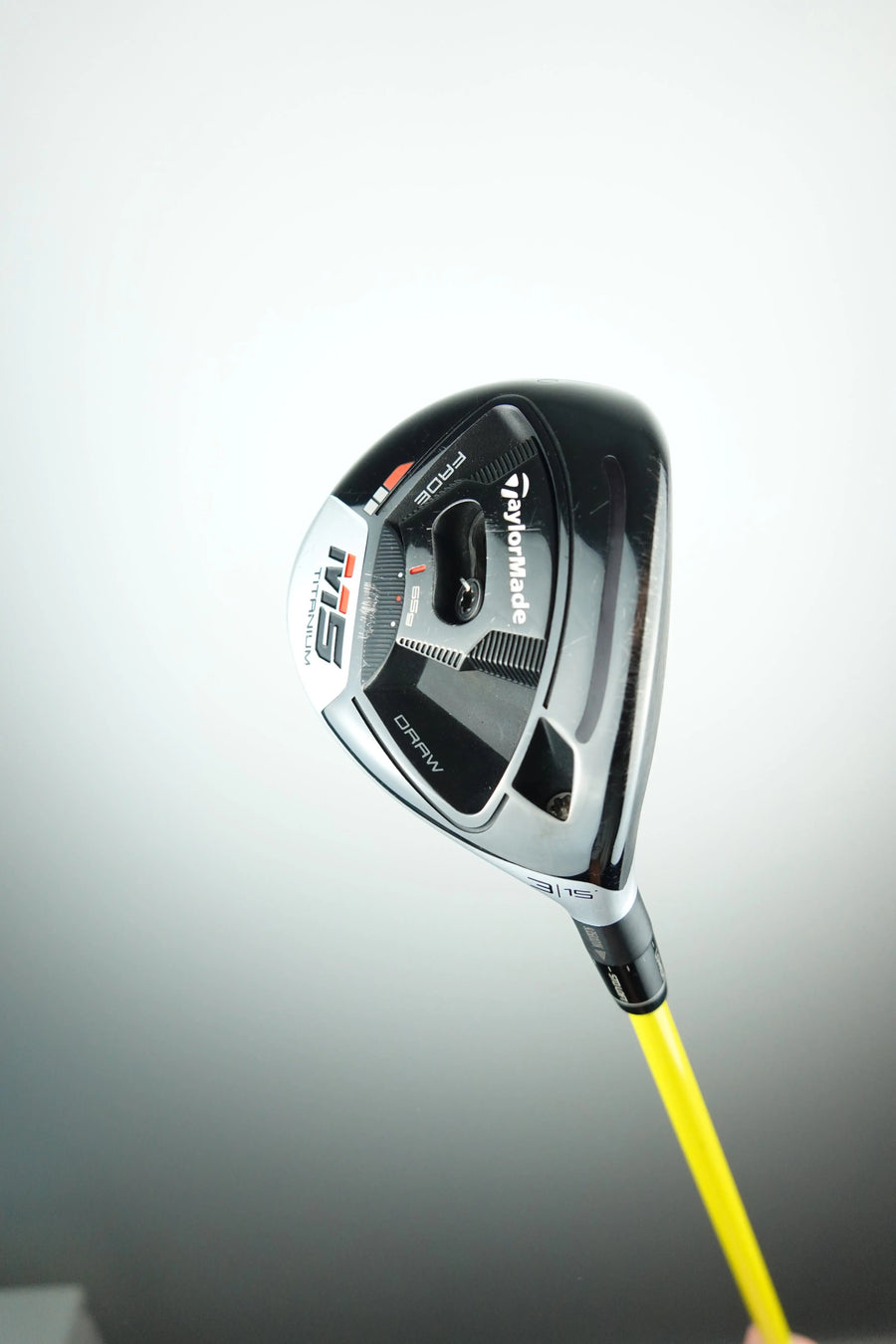 Used TaylorMade M5 Titanium Fairway Wood - 15.0 Degree - Stiff Flex - Right Hand - Tour AD MT-6S Shaft TaylorMade
