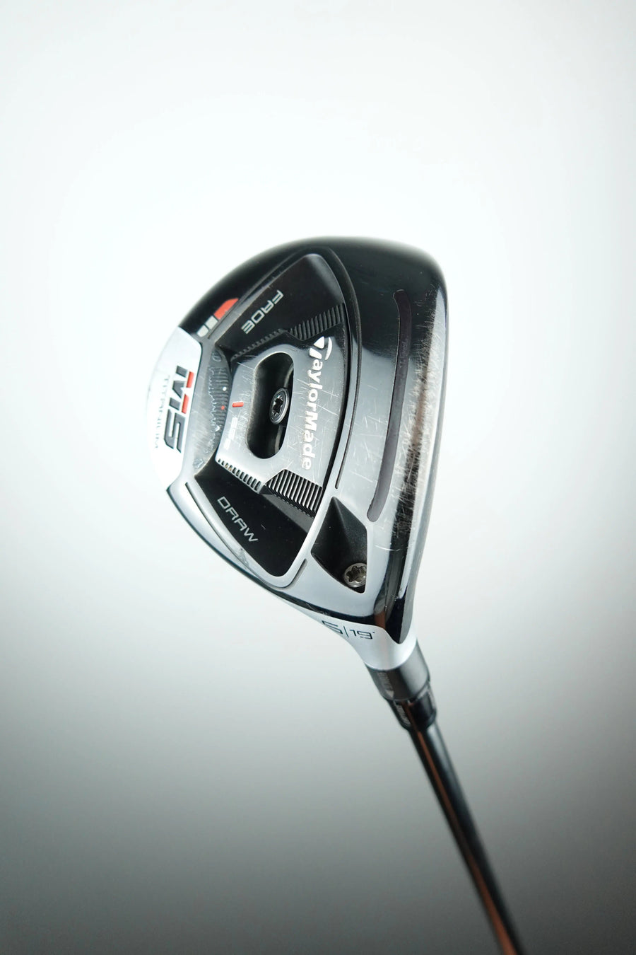 Used TaylorMade M5 Titanium 5W Fairway Wood - 19.0 Degree - Stiff Flex - Right Hand - Daimana DF60S Shaft TaylorMade