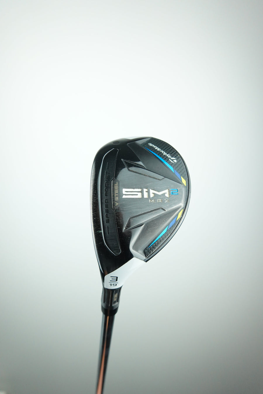 TaylorMade SIM 2 MAX 3U #2 Hybrid 19 Stiff (USED) Left Handed