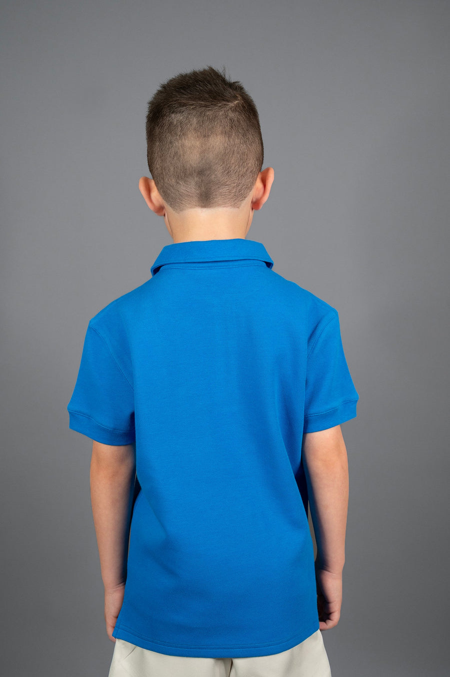 STYKZ Junior Blue Flag Polo