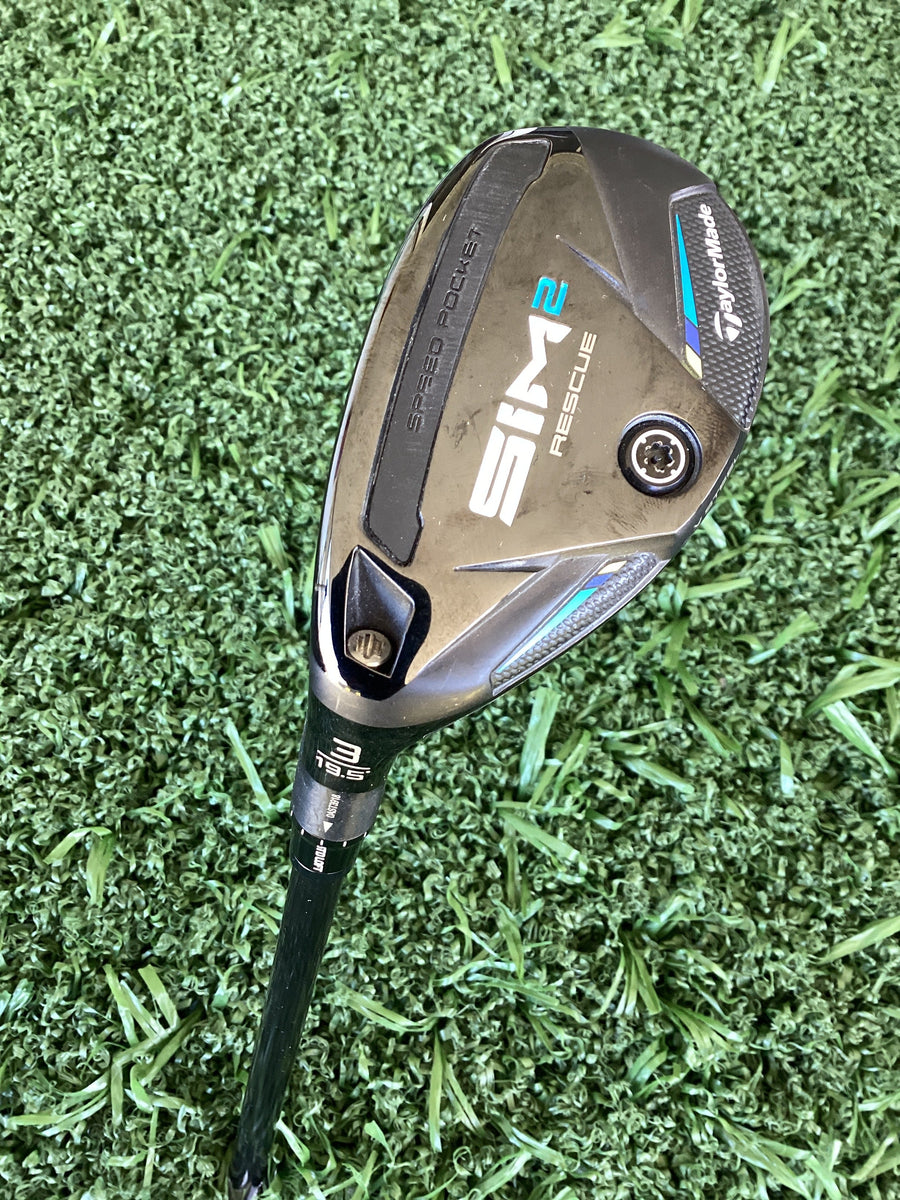TaylorMade SIM2 RESCUE #3 Hybrid 19.5° Stiff Left Handed (NEW) TaylorMade