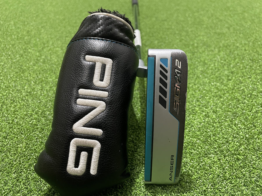 PING Sigma 2 Anser Platinum Putter 34" (USED) - face