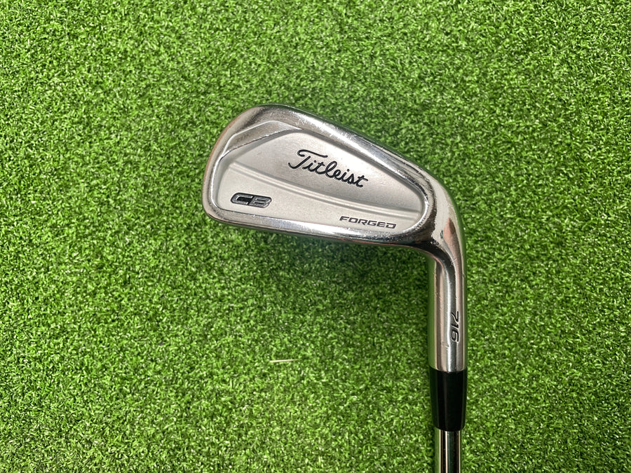 2015 Titleist CB 716 4-9, PW Iron Set - back view