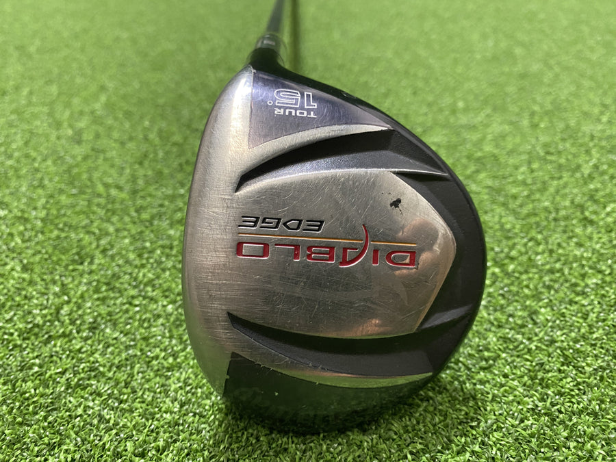 Callaway Diablo Edge Tour #3 Fairway 15° Stiff (USED) - clubface