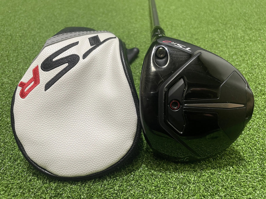 2023 Titleist TSR2 15° 3 Wood With Headcover (EXCELLENT) - clubface