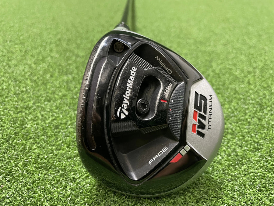 TaylorMade M5 Titanium 15° 3 Wood (USED) - front view