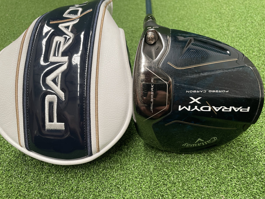 2023 Callaway Paradym X 10.5° Driver With Headcover - clubface