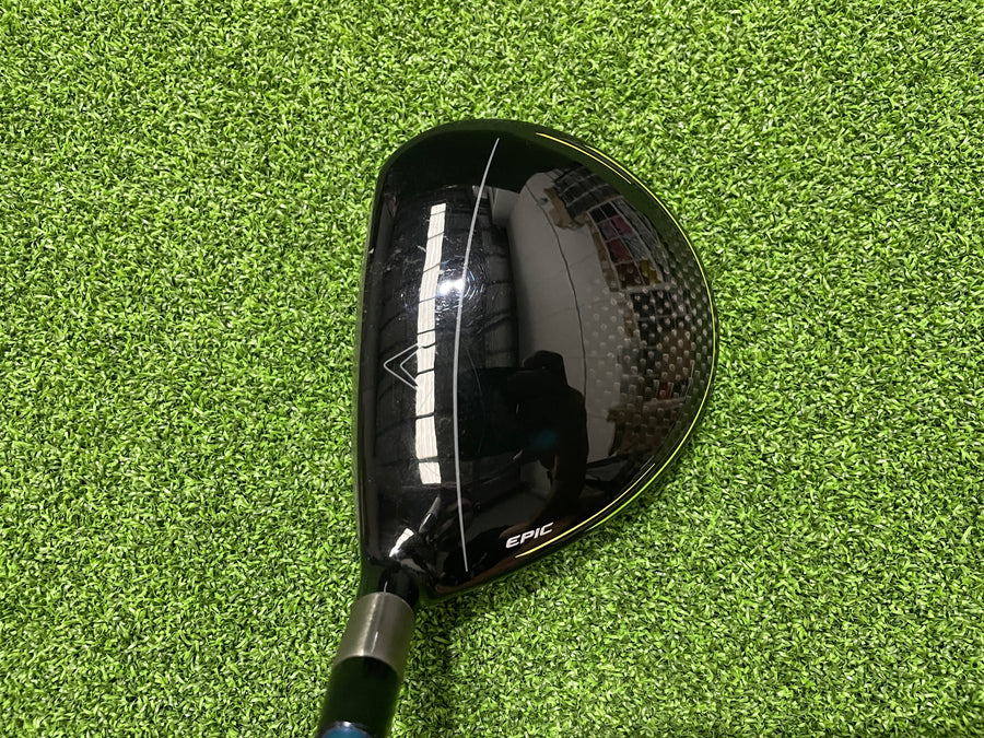 2017 Callaway Epic Flash Star 15° 3 Wood With Headcover (USED) - clubface