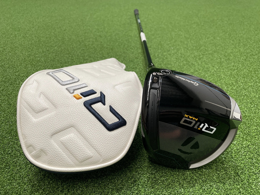 2024 TaylorMade Qi10 Max 10.5° Driver With Headcover (LIKE NEW) - front view