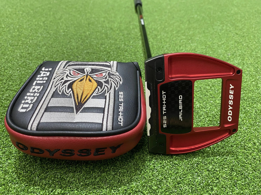 Odyssey Square 2 Square Tri-Hot JailBird Putter 35" (USED) - face