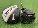 2022 Callaway Rogue ST Max 10.5° Driver With Headcover Dexterity- R/H  Flex- Regular  Length- 45"  Condition- 7.5  S/N- V21342D0966T  Shaft- Ventus 5-R  Grip- Golf Pride
