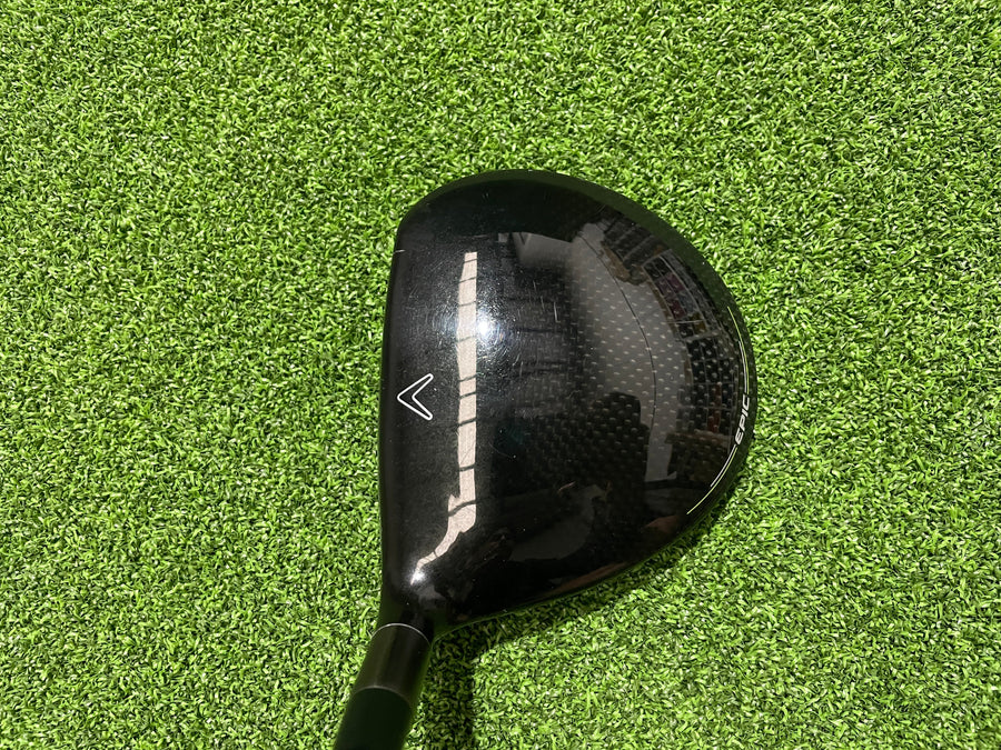 2021 Callaway Epic Max 15° 3 Wood With Headcover (USED) - clubface