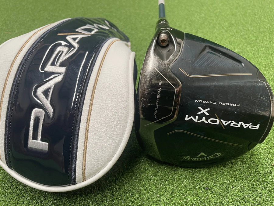 2023 Callaway Paradym X 10.5° Driver With Headcover - clubface