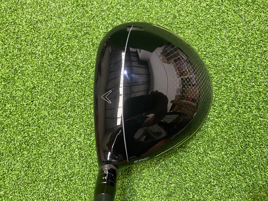2019 Callaway Epic Flash Sub Zero 9° Driver With Headcover (EXCELLENT) - clubface