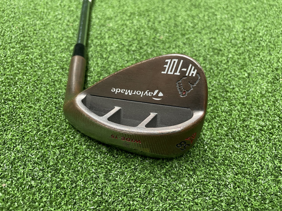 TaylorMade Milled Grind Hi-Toe Big Foot Wedge 58 (USED) - clubface