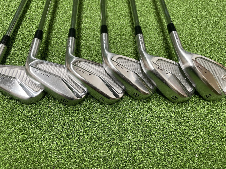 2020 TaylorMade P7MC 5-9, PW Iron Set (EXCELLENT) - clubface