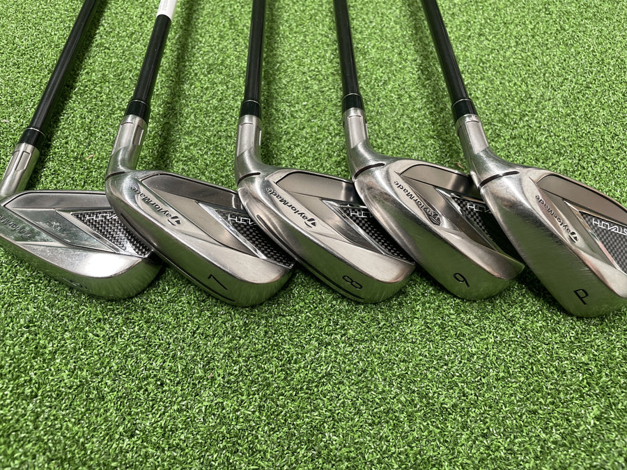 2022 TaylorMade Stealth 6-9, PW Iron Set - clubface