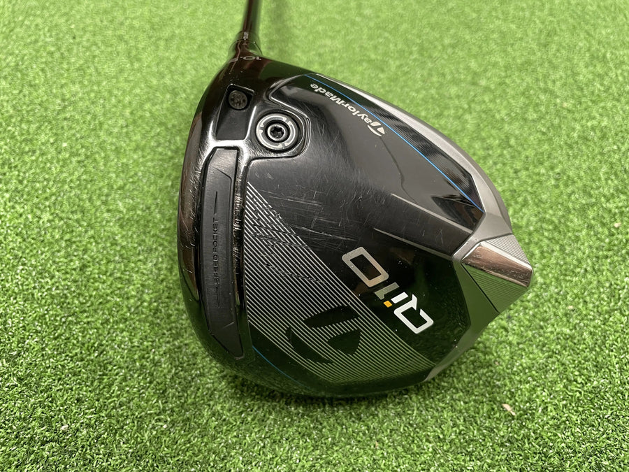 2024 TaylorMade Qi10 10.5° Driver Dexterity- R/H  Flex- Stiff  Length- 45.5"  Condition- 7.5  S/N- 421B7BT6  Shaft- Diamana TM50  Grip- Golf Pride Tour Velvet TaylorMade
