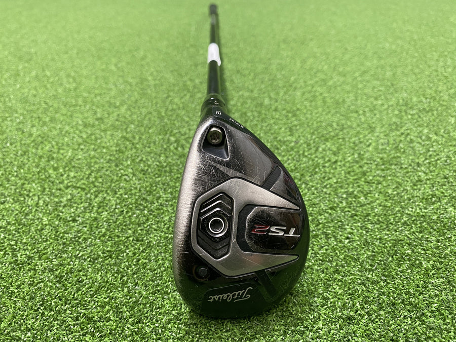 Titleist TS2 #3 Hybrid 21° Stiff (USED) - clubface