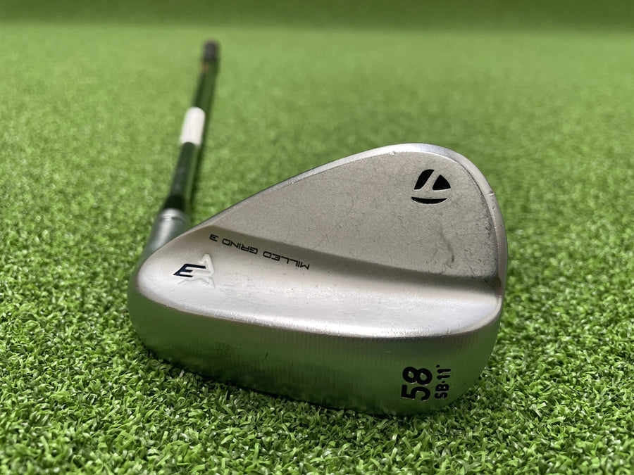 2021 TaylorMade Milled Grind 3 58° Wedge (USED) - front view