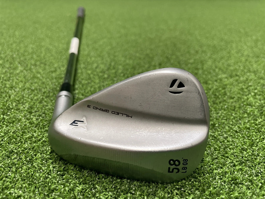 2021 TaylorMade Milled Grind 3 58° Wedge (USED) - front view