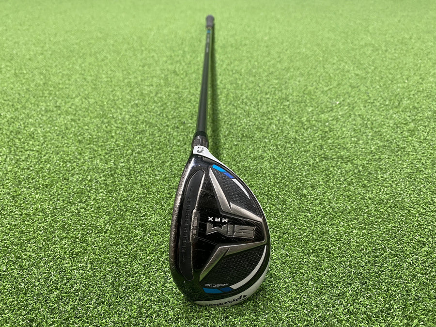 2020 TaylorMade Sim Max 19° 3 Hybrid (USED) - front view