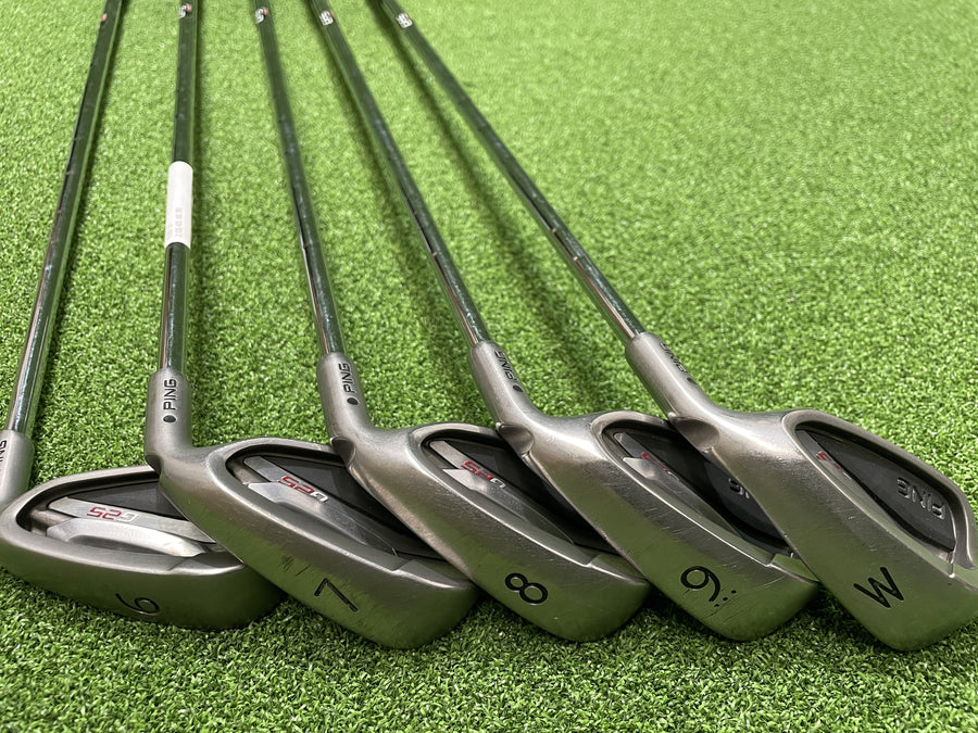 PING G25 6-9, PW Iron Set (USED) - full set view