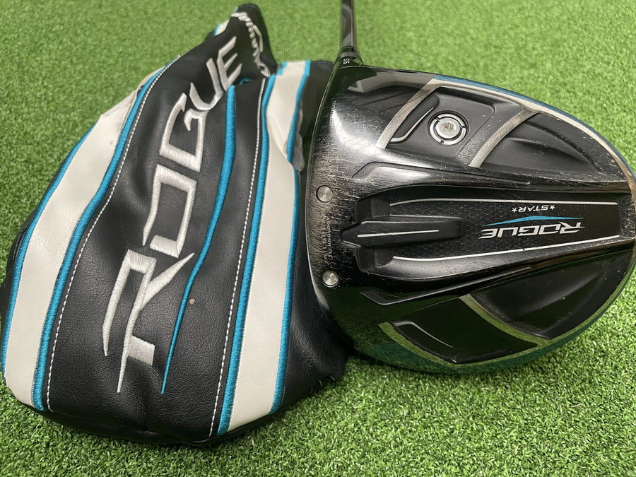 2018 Callaway Rogue Star 9.5° Driver With Headcover - clubface