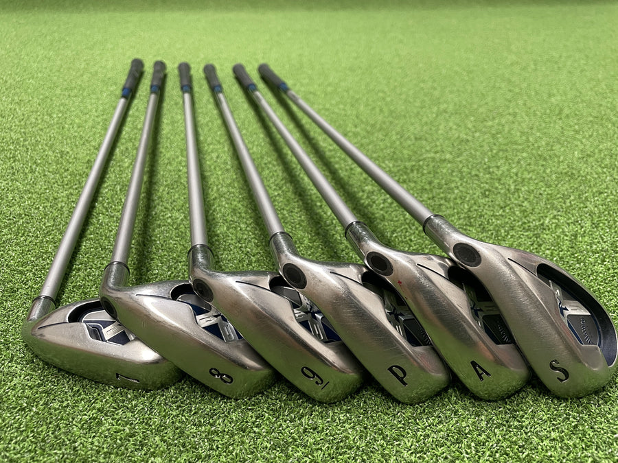 2004 Callaway X-18 Ladies Iron Set (USED) - full set view