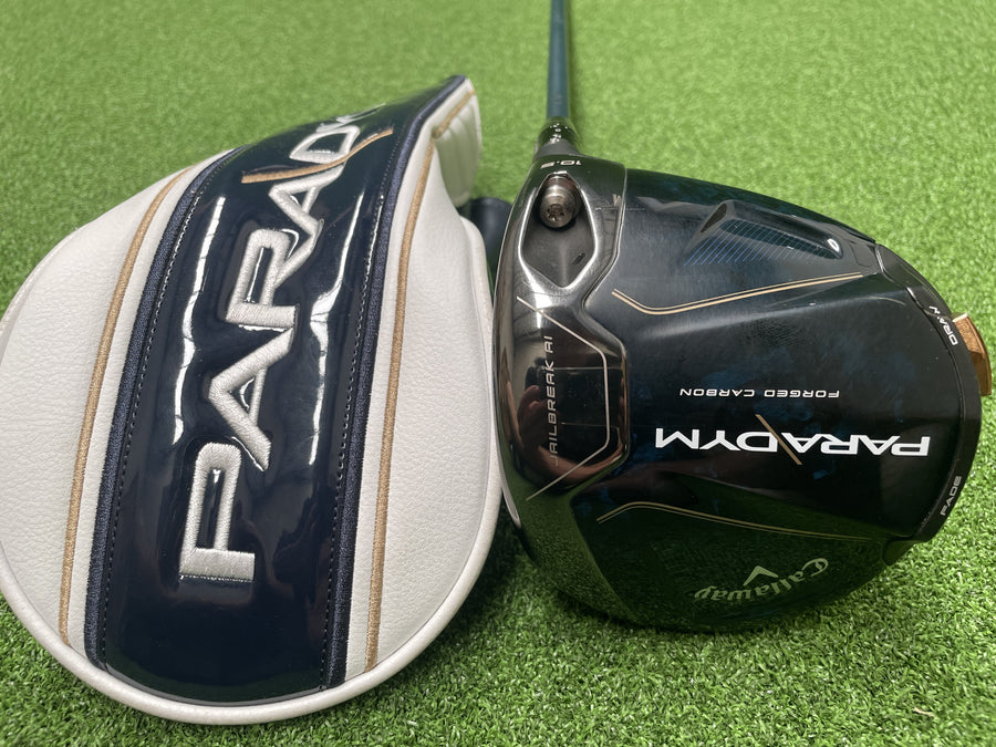 2023 Callaway Paradym 10.5° Driver With Headcover (EXCELLENT) - clubface