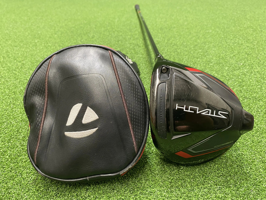 2022 TaylorMade Stealth 10.5° Driver With Headcover (EXCELLENT) - front view
