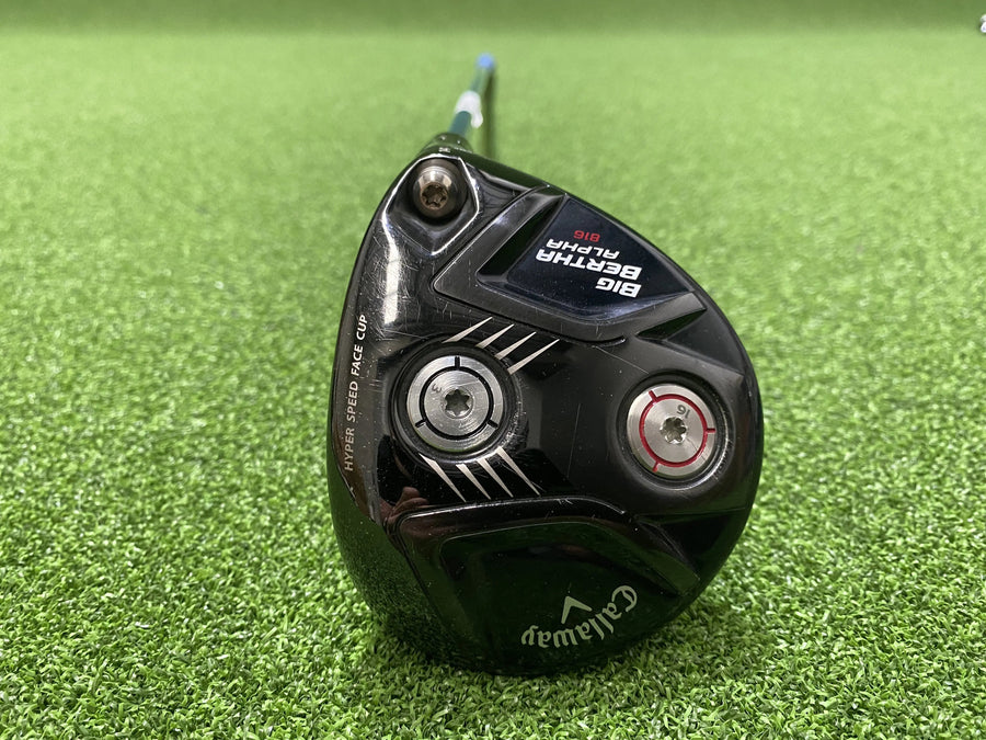 2015 Callaway Big Bertha Alpha 816 14° 3 Wood (USED) - front view